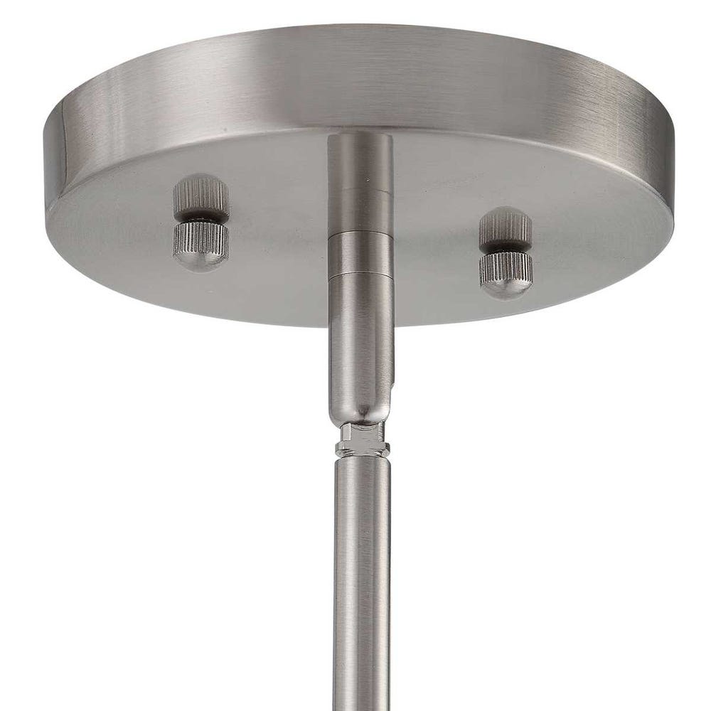 Manheim Satin Nickel Cylinder Pendant with Ombre