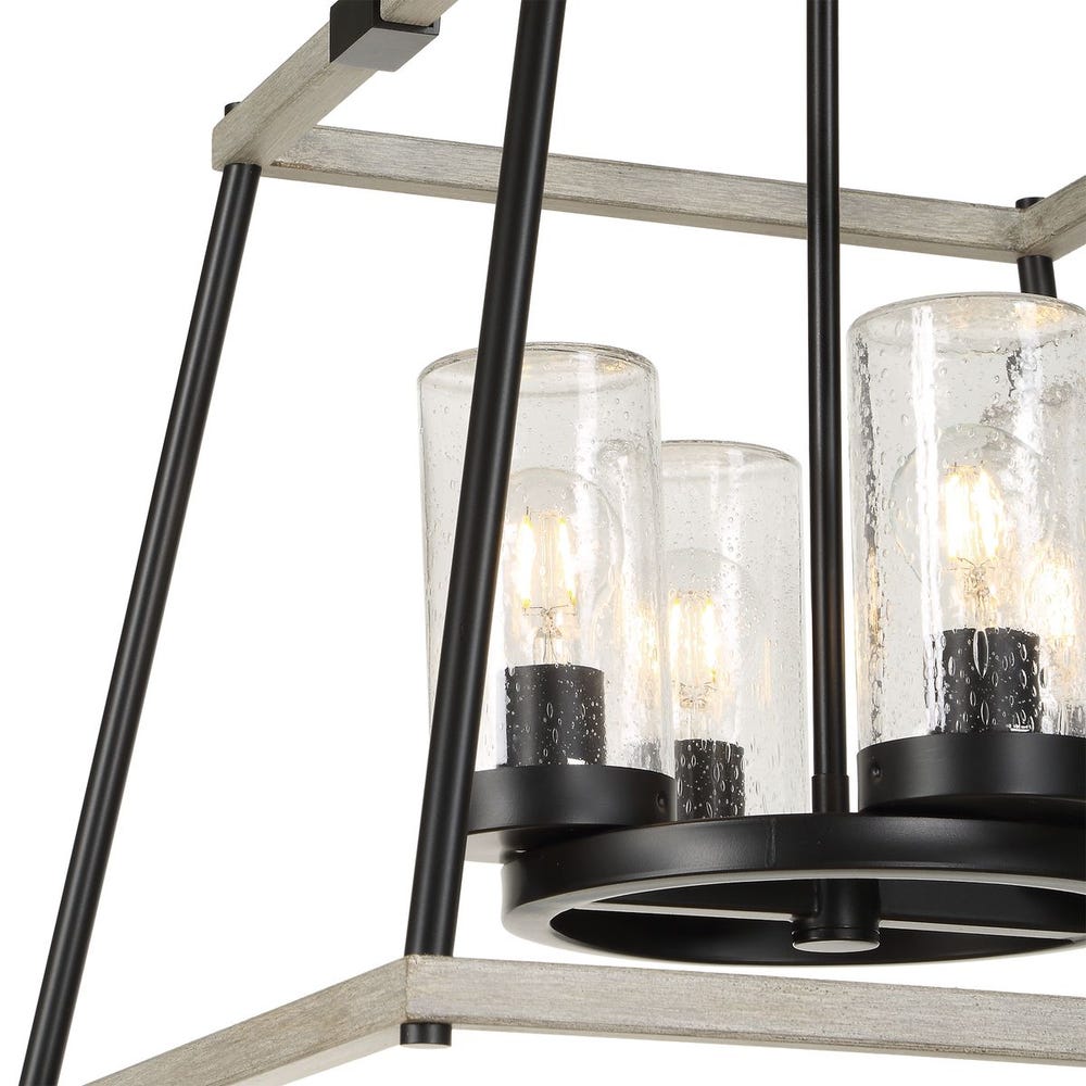 Edgecomb Lantern Indoor Outdoor Four Light Pendant